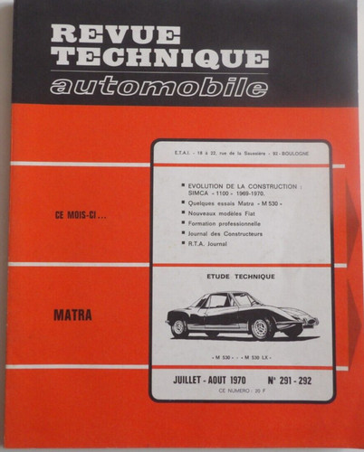 Revue technique automobile