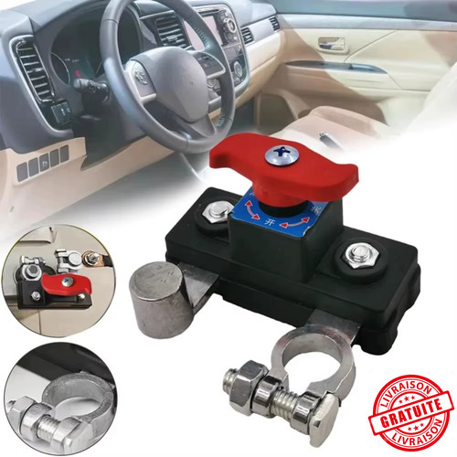 Interrupteur coupe batterie - coupe,