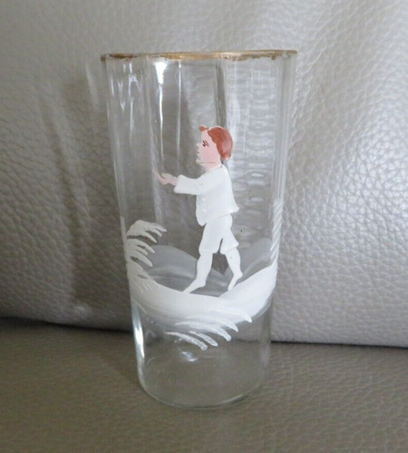 Ancien verre cristal de - verre,