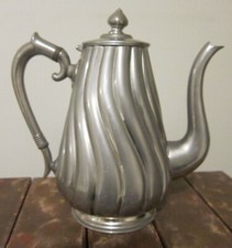 Alsace - Cafetière ou théière probablement étain - marque Gerhardi Ludenscheid 