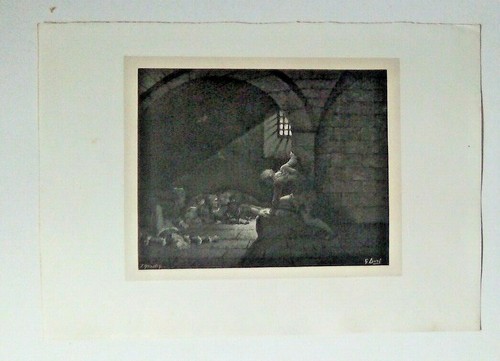 Gravure ancienne gustave - ancienne,
