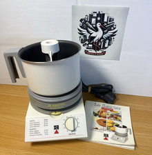 SEB Le Saucier Saucemaker Machine 0.7L Cuit Chauffe Mélange Sauce +Recettes bon