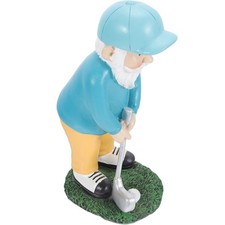 Résine golf nain décoration