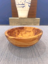 Saladier Grand Bol Bois D'olivier Artisanal 25cm