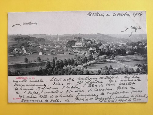 Cpa altkirch patrie - altkirch,