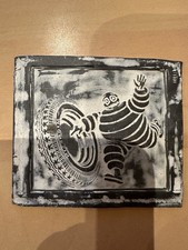 Petit Plaque Michelin Pneu Automobilia Bibendum 