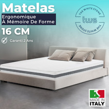 Matelas double | orthopédique | antibactérien avec revêtement hypoallergénique