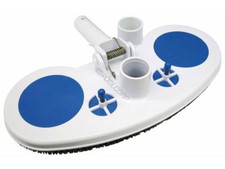 TETE DE BALAI DEMI LUNE A DECOMPRESSION POUR ASPIRATEUR MANUEL PISCINE 