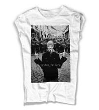 T-Shirt Femme Anonymous Hacker V Vengeance Liberté De Imprimé Masque Gars Fawkes