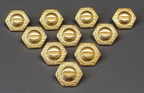 Lot boutons vintage en - 10,