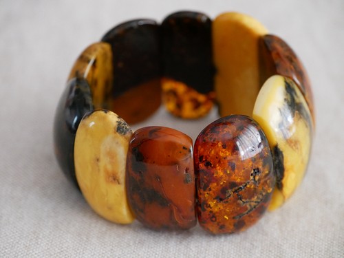 Bracelet véritable ambre - véritable,
