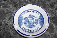 Grand Cendrier Schweppes The "3" Bitters - Faïence de Gien