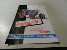 Prospectus brochure   tracteur