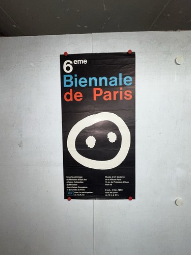 Rare affiche ancienne eme - 6,