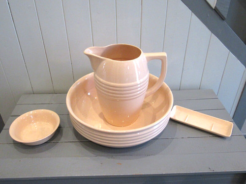 Ancien ensemble toilette - ancien, de