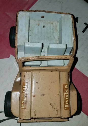 Vintage 1960s tonka jeep - vintage,