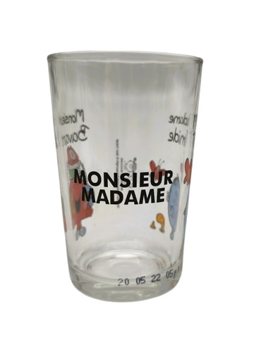 Verre moutarde monsieur - ⭐,