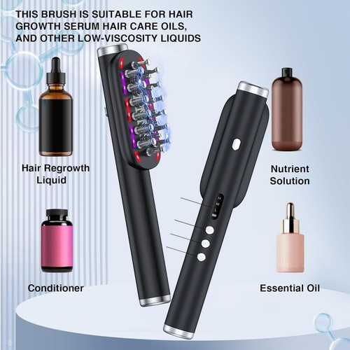 Brosse massage cuir chevelu - cuir,