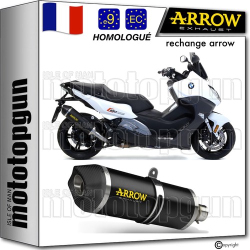 Arrow pot echappement approuve - echappement,