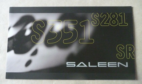 Saleen s351 mustang - saleen, v8