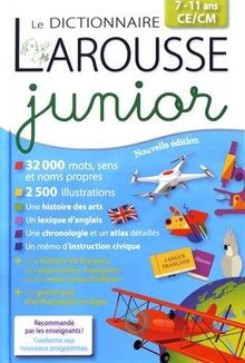 Larousse dictionnaire junior - larousse,
