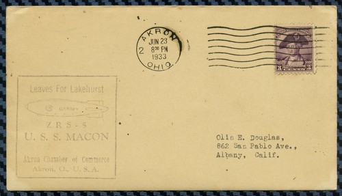 Dirigeable uss macon - dirigeable,