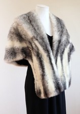Vison Étole Fourrure Cape