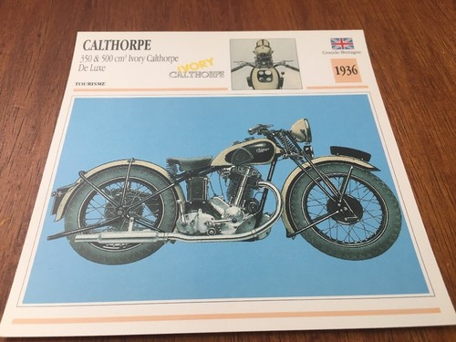 Carte moto calthorpe 350 - calthorpe,
