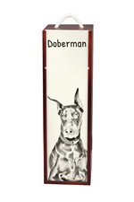 Dobermann I Caisse À Vin Avec