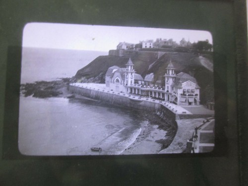 Ancienne photo sur plaque - plaque, de