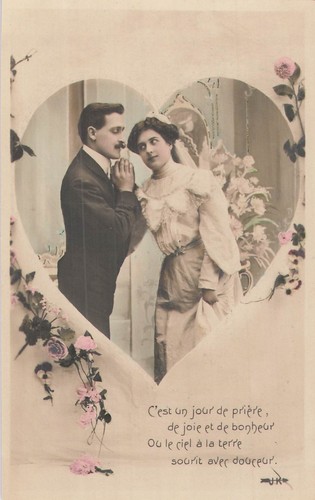 Serie coeur couple maries - serie,
