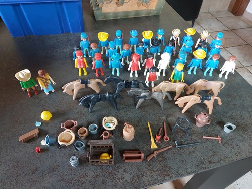 Gros lot playmobil geobra - de,