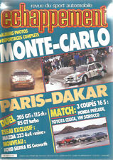 ECHAPPEMENT N°208 205 GTI / R5 GT TUR/ MAZDA 323 4X4 "USINE"/ SIERRA RS COSWORTH
