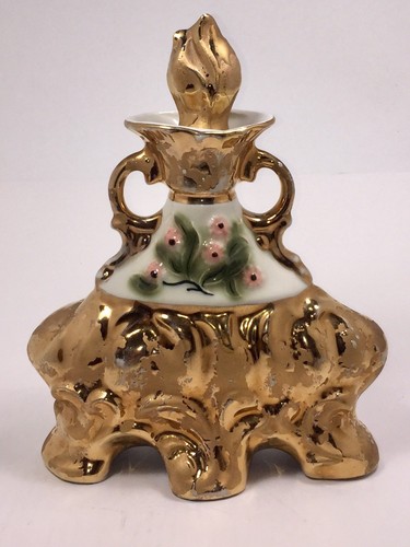 Vintage weeping gold decanter - vintage,