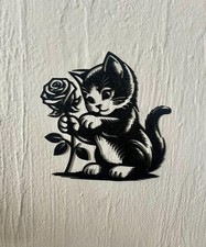 Décoration Murale Chat Mignon