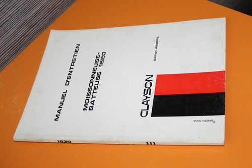 Manuel entretien - (227abis),