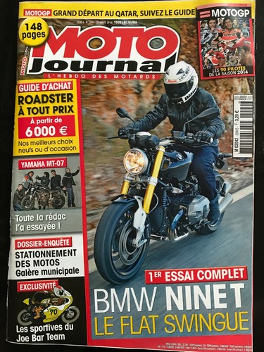 Moto journal 2014 essai - 20/03/2014;,