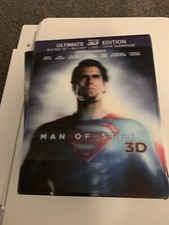 COLLECTOR ULTIMATE EDITION SUPERMAN MAN OF STEEL  BLU-RAY 3D 2D + DVD