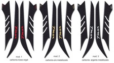 Kit Autocollant Résine Stickers 3D ergal Compalibili pour Yamaha Scooter Tmax