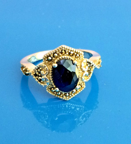 Madagascan blue sapphire - madagascan, &