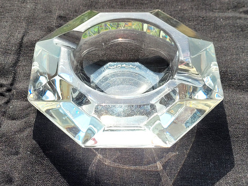 Cendrier cristal massif val - cendrier, st