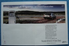 Publicité Papier - Voiture Renault 19 Turbo Diesel De 1991
