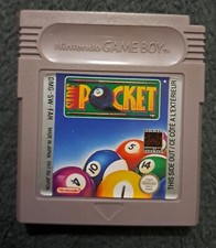 Nintendo Game Boy Side Pocket Pool Billard FAH jeux video vintage rare