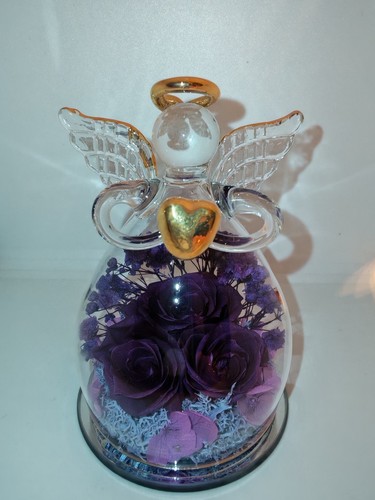Décoration ange verre - en,