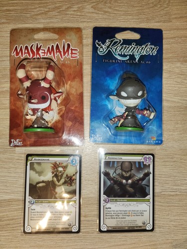 Deux figurines wakfu - figurines,