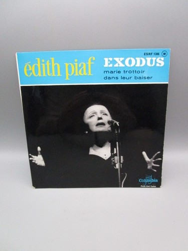 45t edith piaf exodus - piaf,