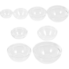  8pcs bol d'huile essentielle acrylique pour salon de beauté bol en plastique