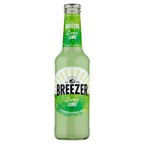 Breezer zingy lime 275 - zingy,
