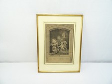 GRAVURE L CATHELIN PEINT PAR F