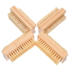  4 Pcs Brosses De Nettoyage Des Ongles Accessoires Salon Manucure